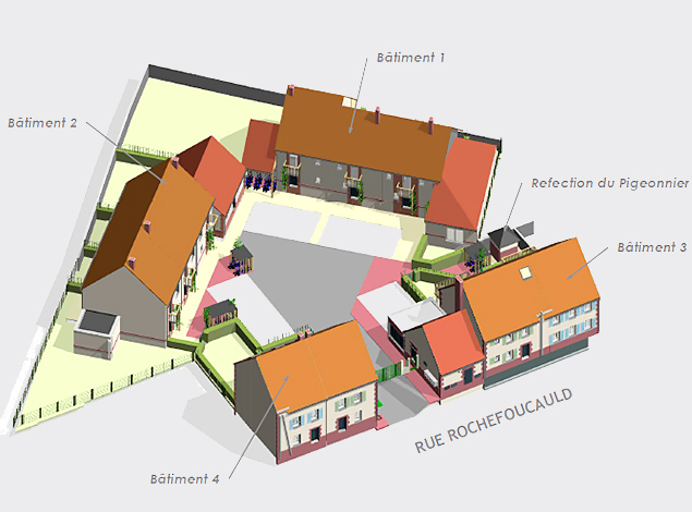 Logements crevecoeur le Grand 3