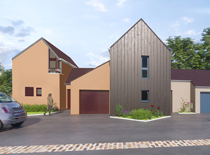 Ensemble immobilier / Le Perchay